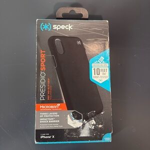 New In Box Presidio Black Sport Case for iPhone X